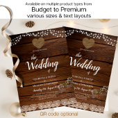 Rustic Mason Jars Lights Lace Gypsophilia WEDDING