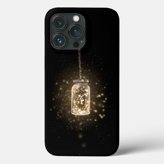 Rustic Mason Jars String Lights Hoesje-Mate iPhone Case-Mate iPhone Case (Achterkant)
