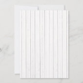 Rustic Mason Jars String Lights op het houtwacht Kaart (Achterkant)