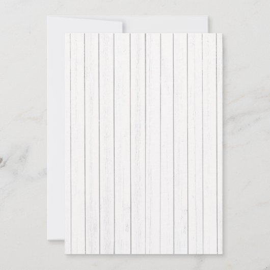 Rustic Mason Jars String Lights op het houtwacht Kaart (Achterkant)