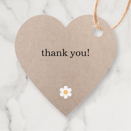 Rustic Meant to be Wedding Bedankt Bedankjes Labels (Achterkant)