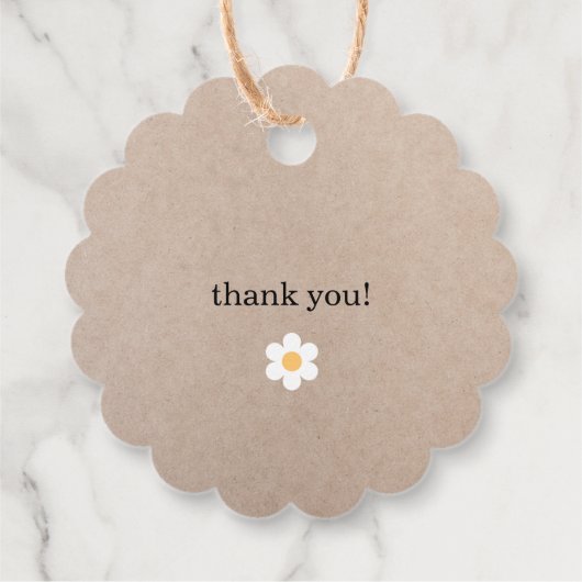 Rustic Meant to be Wedding Bedankt Bedankjes Labels (Achterkant)