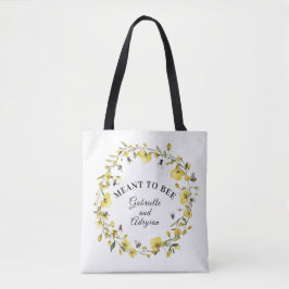 Rustic Meant to Bee Tote Bag
