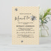 Rustic Meant to Bee Vrijgezellenfeest Kaart (Staand voorkant)