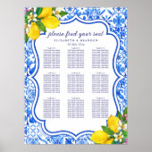 Rustic Mediterranean Wedding with Lemons Poster (Voorkant)