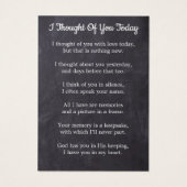 Rustic Memorial 3 Foto Funeral Prayer Kaart (Achterkant)