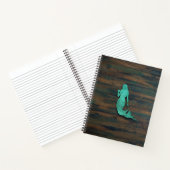Rustic Mermaid (Blauwgroen) Notitieboek (Binnen)