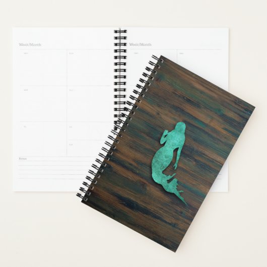 Rustic Mermaid (Blauwgroen) Planner (Display)