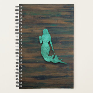 Rustic Mermaid (Blauwgroen) Planner