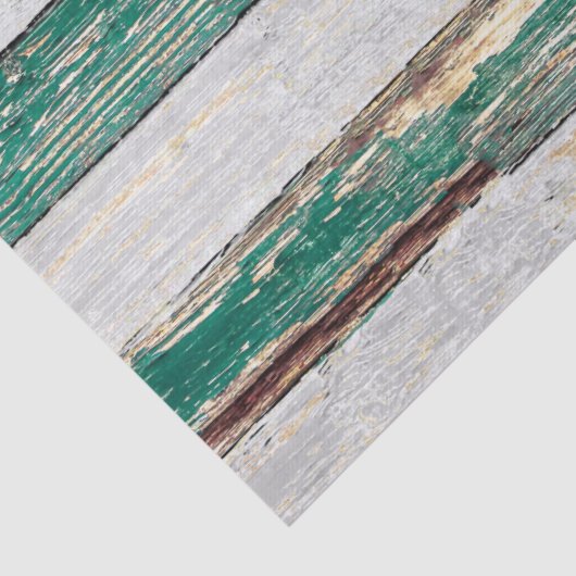 Rustic Mermaid (roze en groen) Tissuepapier (Detail)