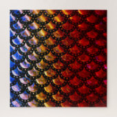 Rustic Mermaid Scales Legpuzzel (Verticaal)