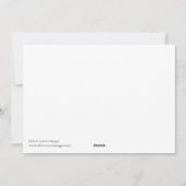 Rustic Merry Christmas Photo Card – Customizable Feestdagenkaart (Achterkant)