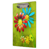 Rustic Metal Garden Flowers Klembord (Links)