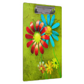 Rustic Metal Garden Flowers Klembord (Rechts)