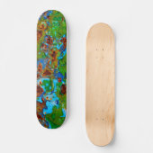 Rustic Metal Peeling Paint  Grunge Funny - Persoonlijk Skateboard (Voorkant)