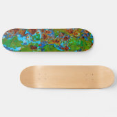 Rustic Metal Peeling Paint  Grunge Funny - Persoonlijk Skateboard (Horizontaal)