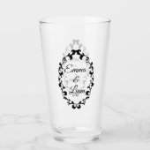 Rustic Mexican Wedding Cups & Glasses Glas (Voorkant)