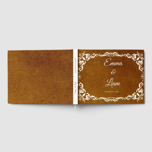 Rustic Mexican Wedding Guest Book  Gastenboek (Volledig)