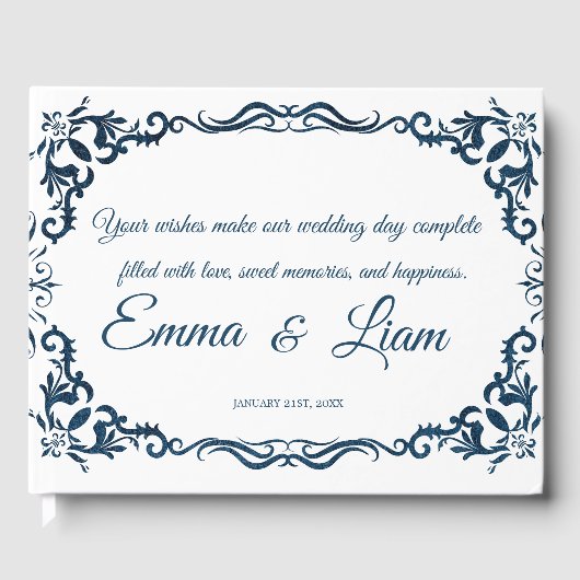 Rustic Mexican Wedding Guest Book  Gastenboek (Voorkant)