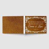 Rustic Mexican Wedding Guest Book Gastenboek (Volledig)