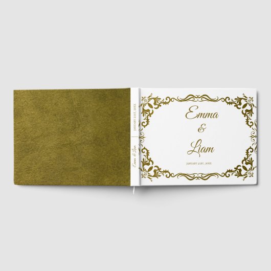 Rustic Mexican Wedding Guest Book  Gastenboek (Volledig)