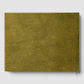 Rustic Mexican Wedding Guest Book Gastenboek (Achterkant)