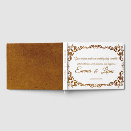 Rustic Mexican Wedding Guest Book  Gastenboek