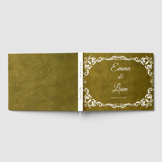 Rustic Mexican Wedding Guest Book  Gastenboek (Volledig)