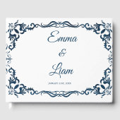 Rustic Mexican Wedding Guest Book Gastenboek (Voorkant)