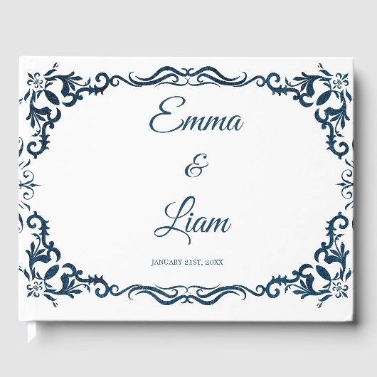 Rustic Mexican Wedding Guest Book  Gastenboek (Voorkant)