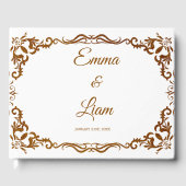 Rustic Mexican Wedding Guest Book  Gastenboek (Voorkant)