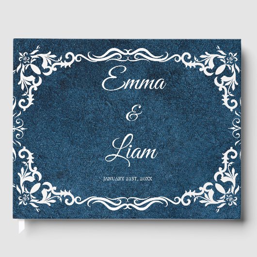 Rustic Mexican Wedding Guest Book  Gastenboek (Voorkant)