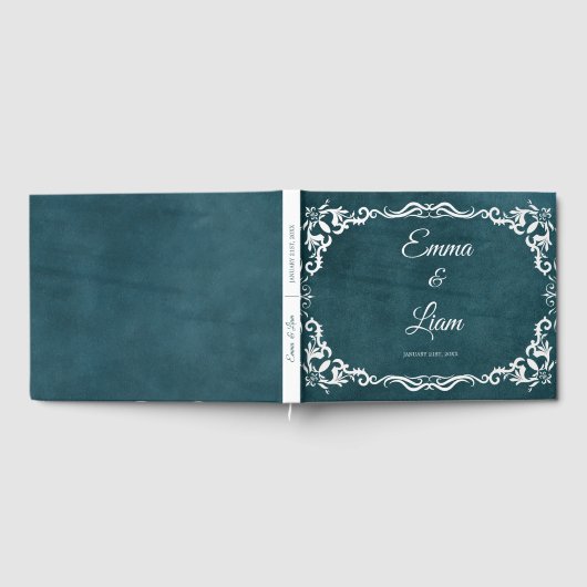 Rustic Mexican Wedding Guest Book Gastenboek (Volledig)