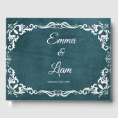 Rustic Mexican Wedding Guest Book Gastenboek (Voorkant)