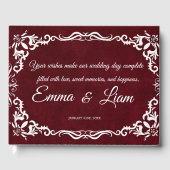 Rustic Mexican Wedding Guest Book Gastenboek (Voorkant)