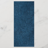 Rustic Mexican Wedding Menu Card (Achterkant)