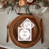Rustic Mexican Wedding Napkins Servet