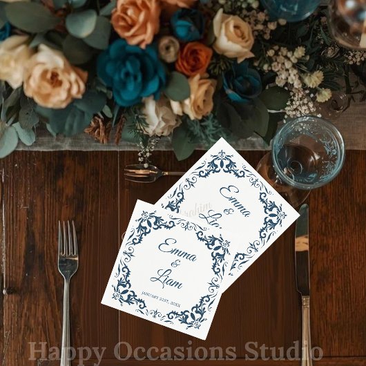 Rustic Mexican Wedding Napkins Servet