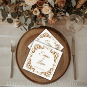 Rustic Mexican Wedding Napkins Servet