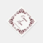 Rustic Mexican Wedding Napkins Servet (Hoek)