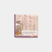 Rustic Milk Can country Wedding Post-it® Notes (Voorkant)