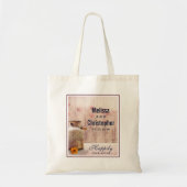 Rustic Milk Can country Wedding Tote Bag (Voorkant)