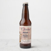 Rustic Milk kan een landhuwelijk sluiten Dank je w Bier Etiket (Voorkant)