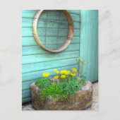 Rustic Mini Garden Briefkaart (Voorkant)