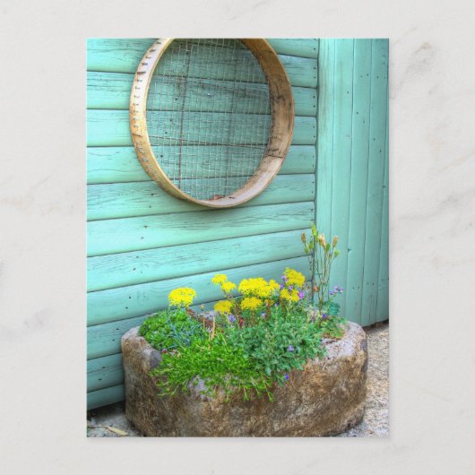Rustic Mini Garden Briefkaart (Voorkant)