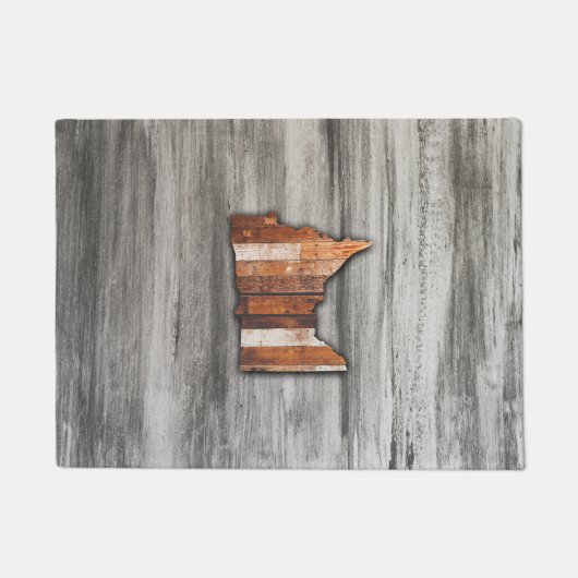 Rustic Minnesota Shape Deurmat (Voorkant)