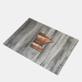 Rustic Minnesota Shape Deurmat (Schuin)
