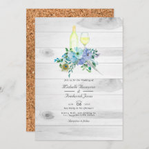 Rustic Mint Boho QR Code RSVP Wijn Tasting Weddens