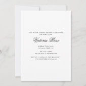 Rustic Miss naar Mrs Overlay Foto Vrijgezellenfees Kaart (Achterkant)