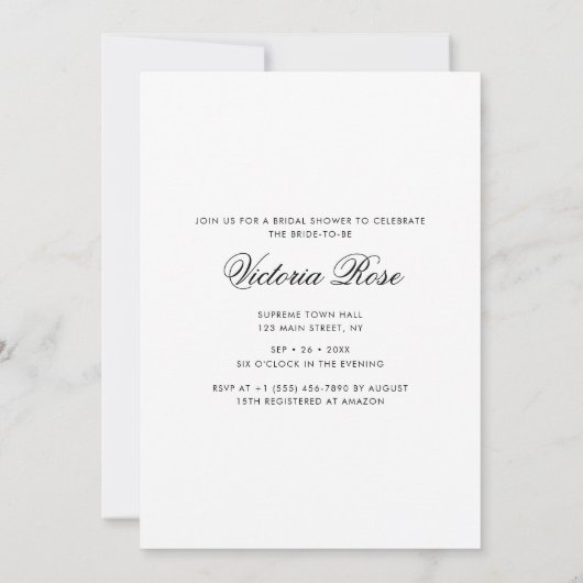 Rustic Miss naar Mrs Overlay Foto Vrijgezellenfees Kaart (Achterkant)